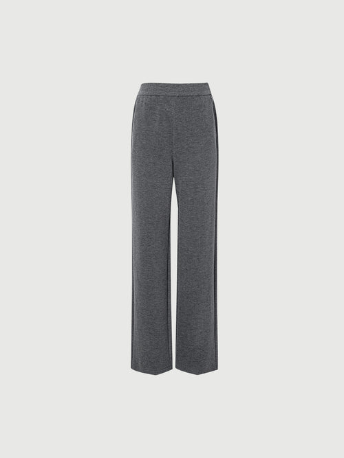 Load image 1 in gallery view. Straight Elastic Trousers