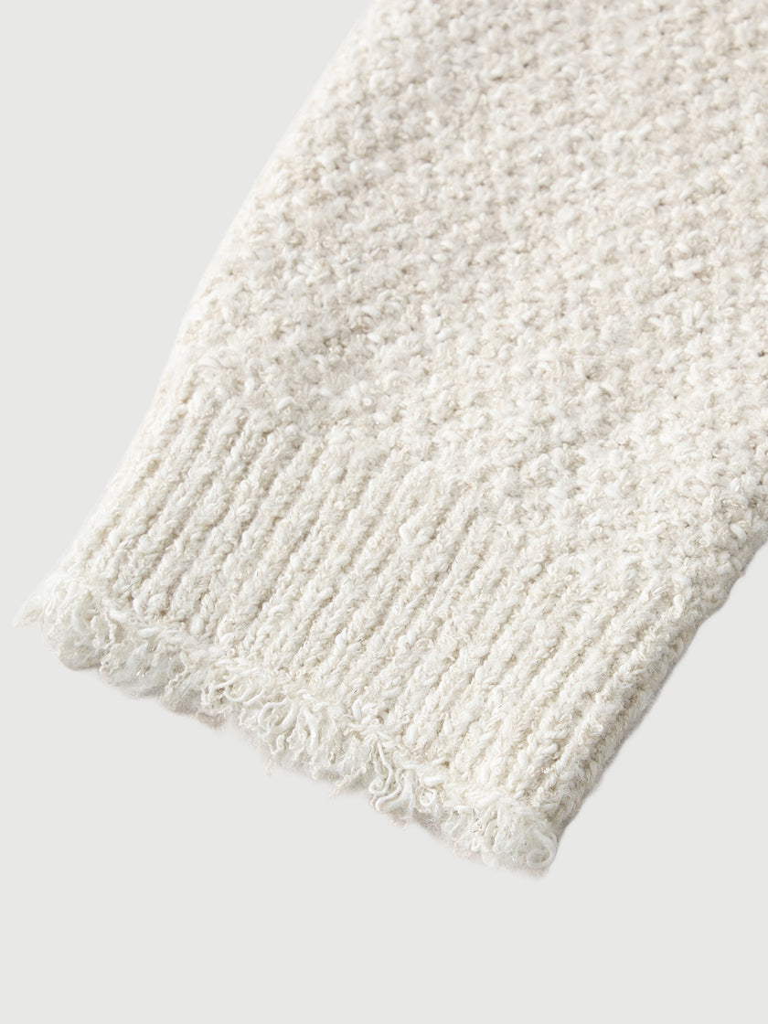 Fluffy Knit Cardigan