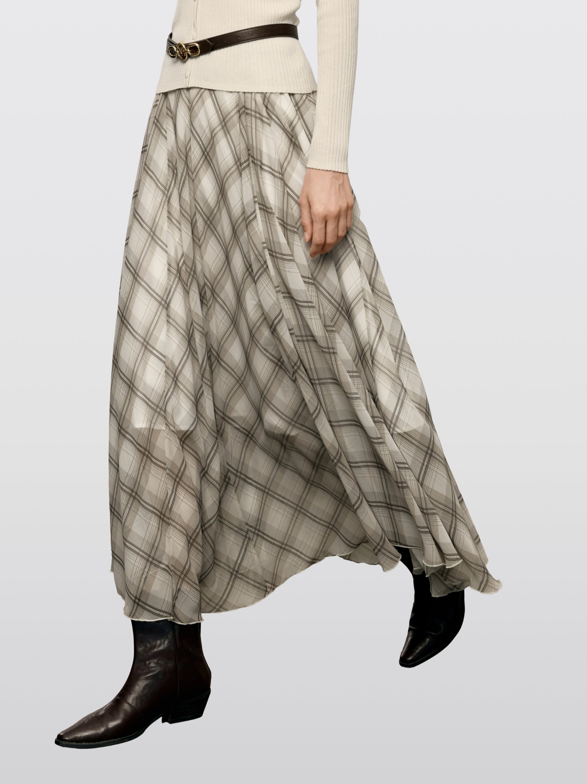 Plaid Skirt