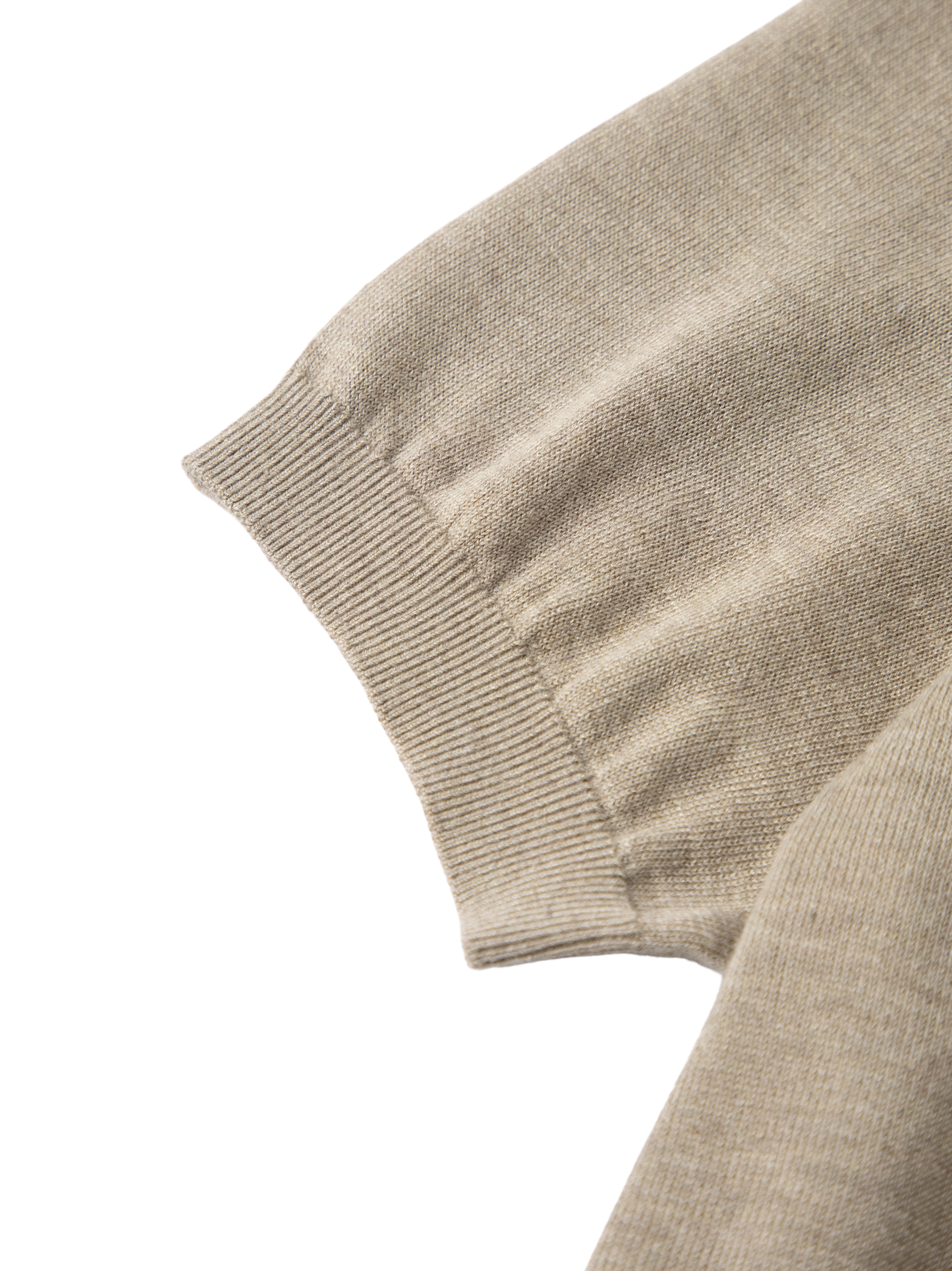 Cashmere Lightweight Short-Sleeve Top