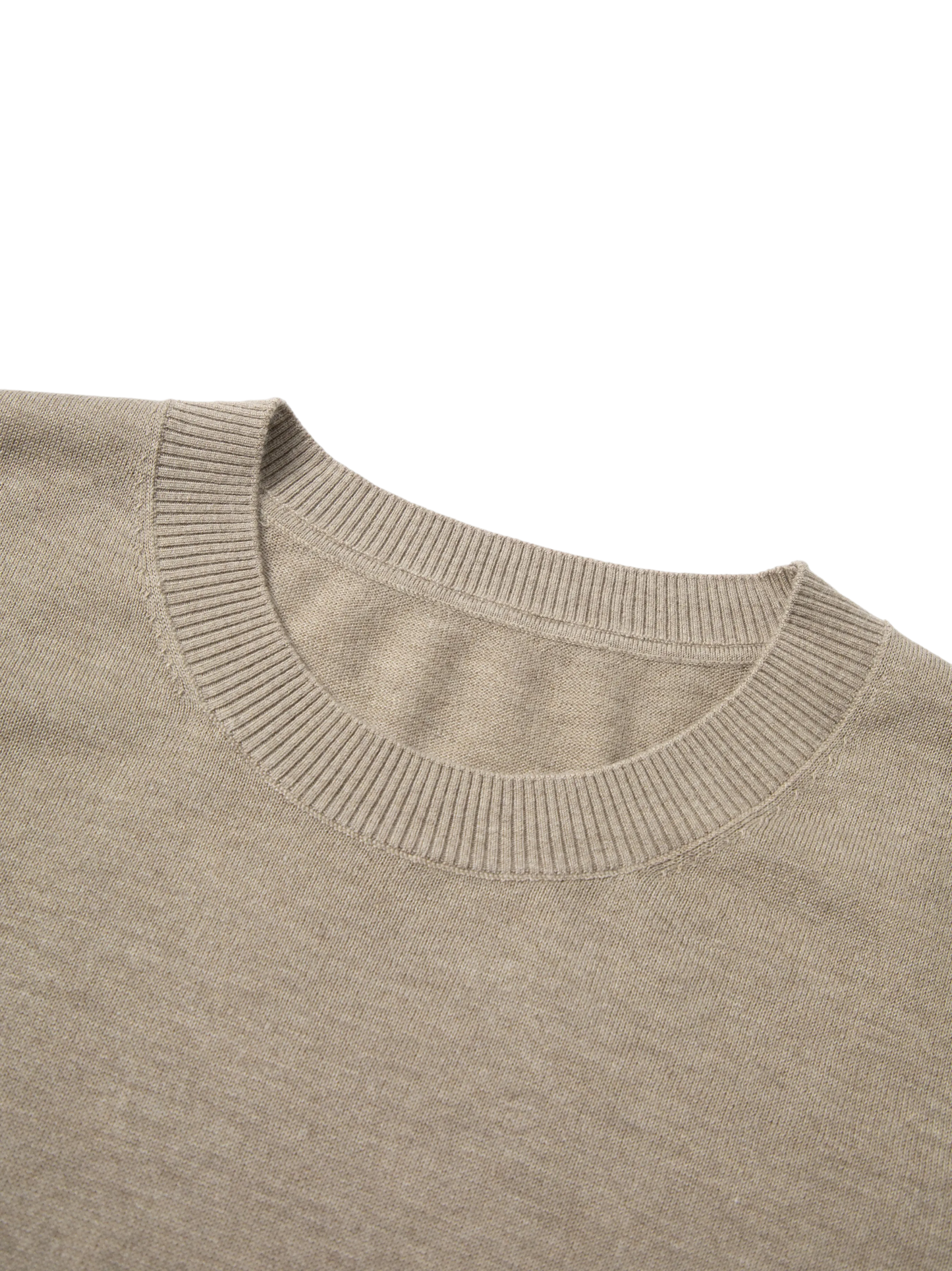 Cashmere Lightweight Short-Sleeve Top