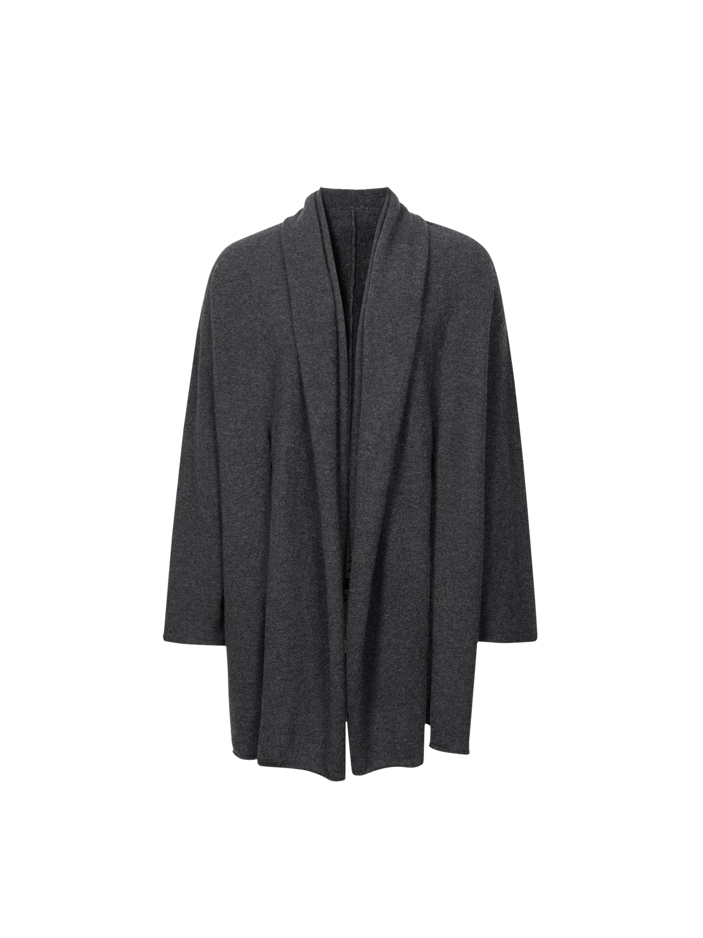 Pure Cashmere Open-Front Coatigan