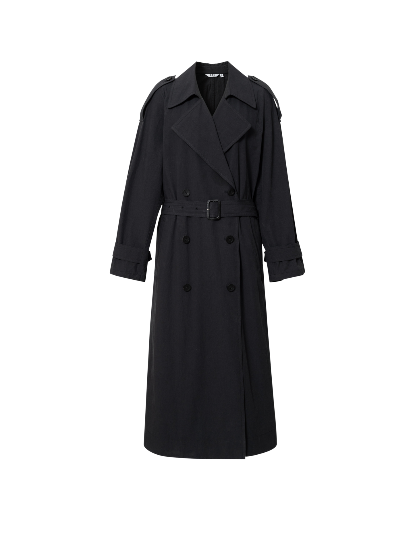 Classic Cotton Double-Breasted Trench Coat