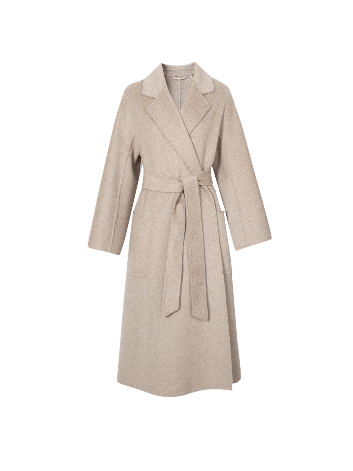 Luxury Pure Cashmere Wrap Coat
