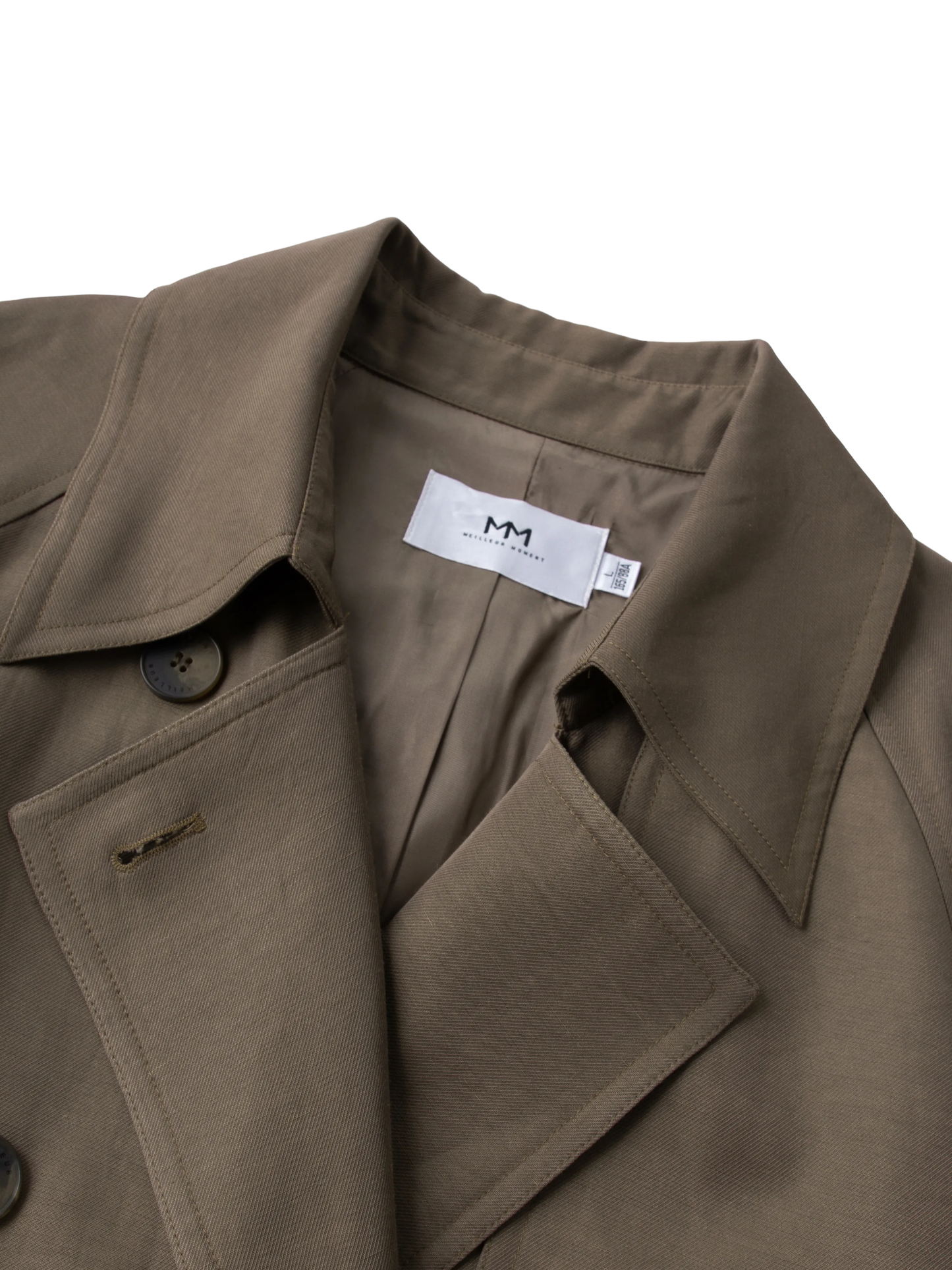 Acetate Lyocell Trench Coat