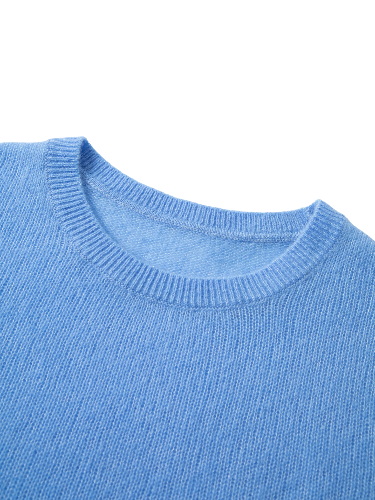 Lightweight Cashmere-Silk Short-Sleeve Sweater