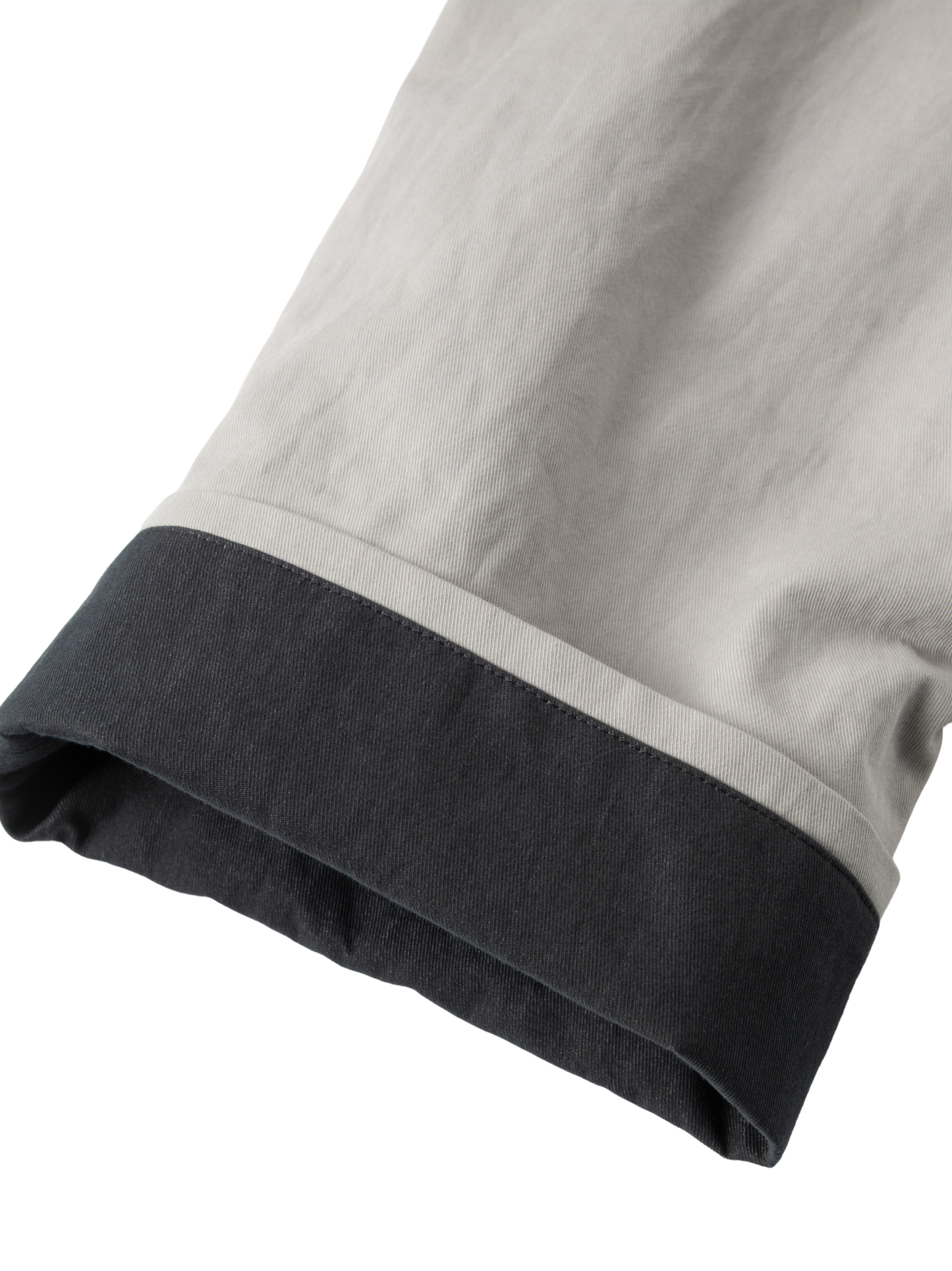 Cotton-Nylon Stand Collar Coat