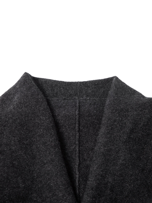 Load image 1 in gallery view. Pure Cashmere Open-Front Coatigan