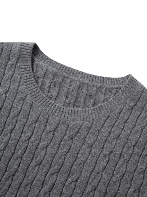 Load image 1 in gallery view. Crew Neck Short Sleeve Knit Sweater