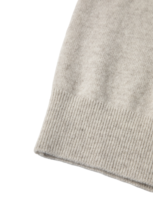 Load image 1 in gallery view. Cashmere Knit Polo Sweater