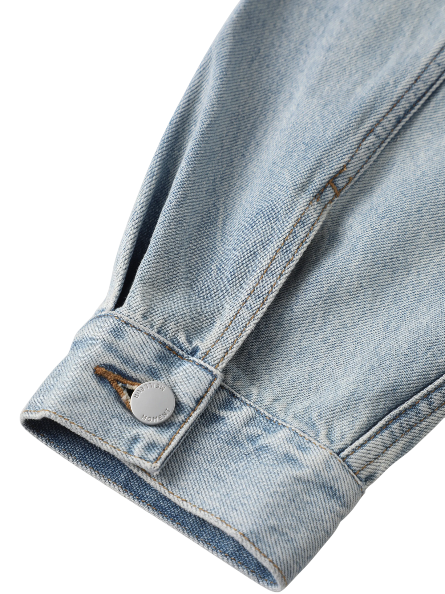 Washed Cotton Denim Trucker Jacket