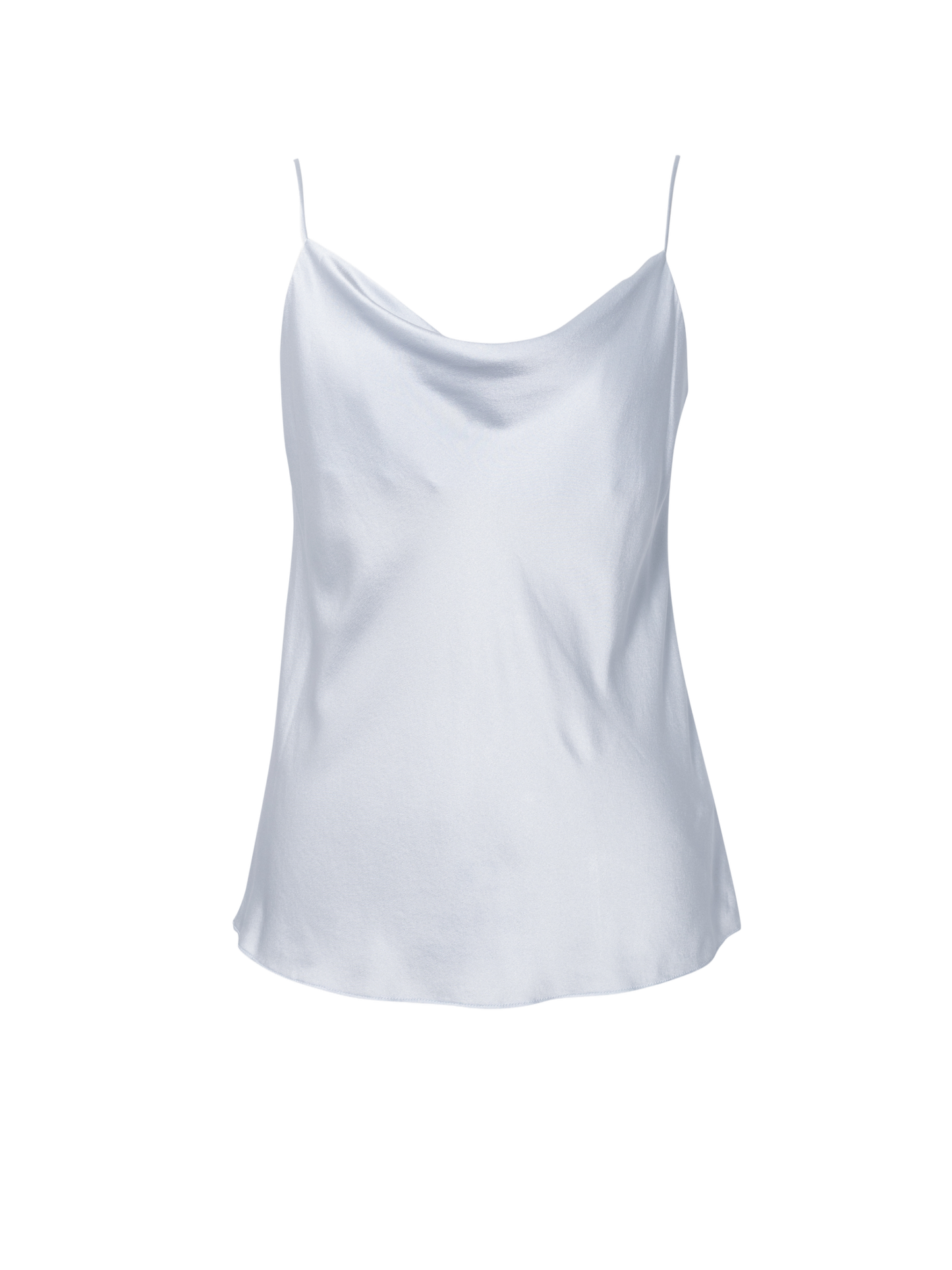 Silk Cowl-Neck Camisole
