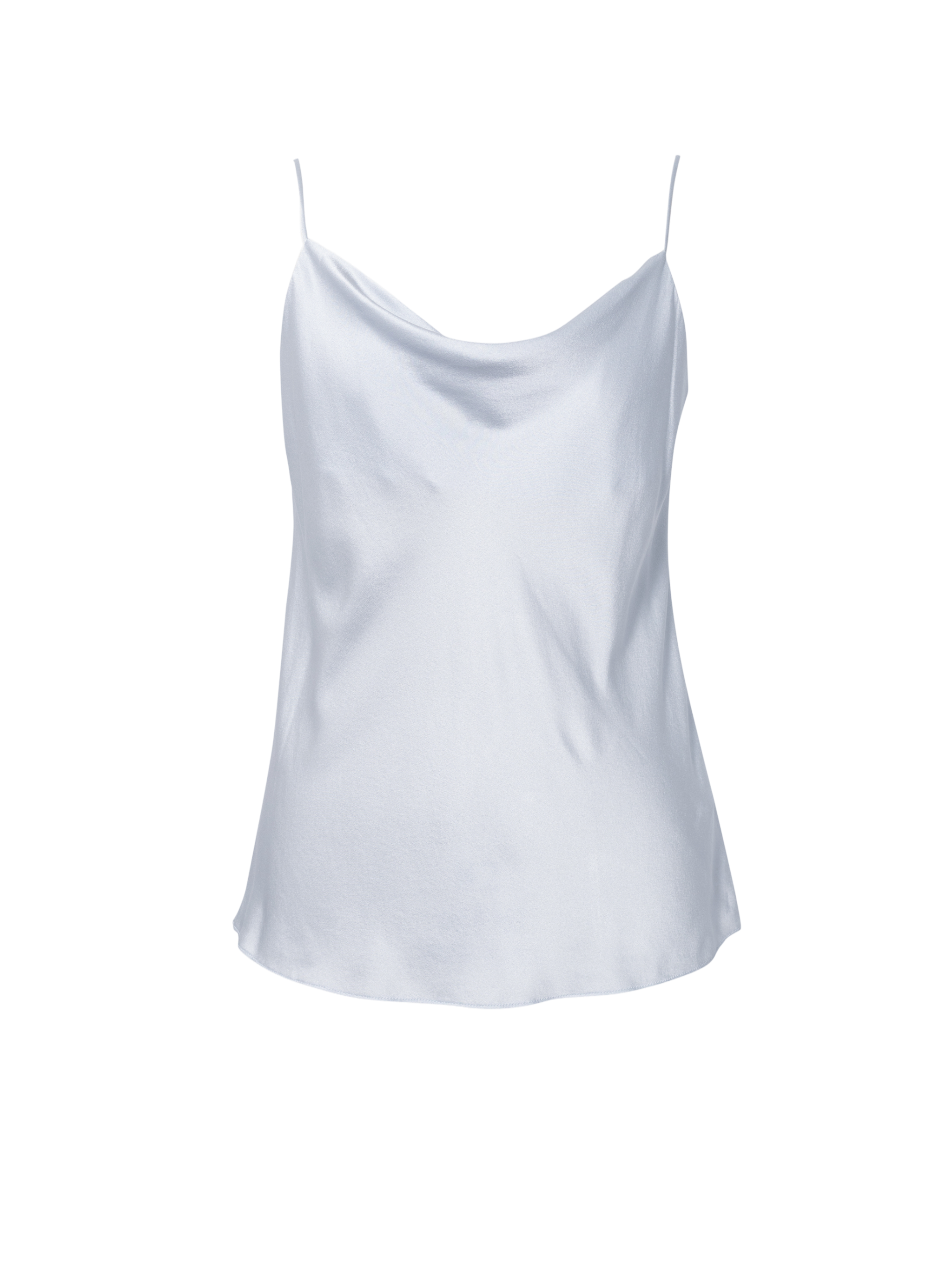 Silk Cowl-Neck Camisole