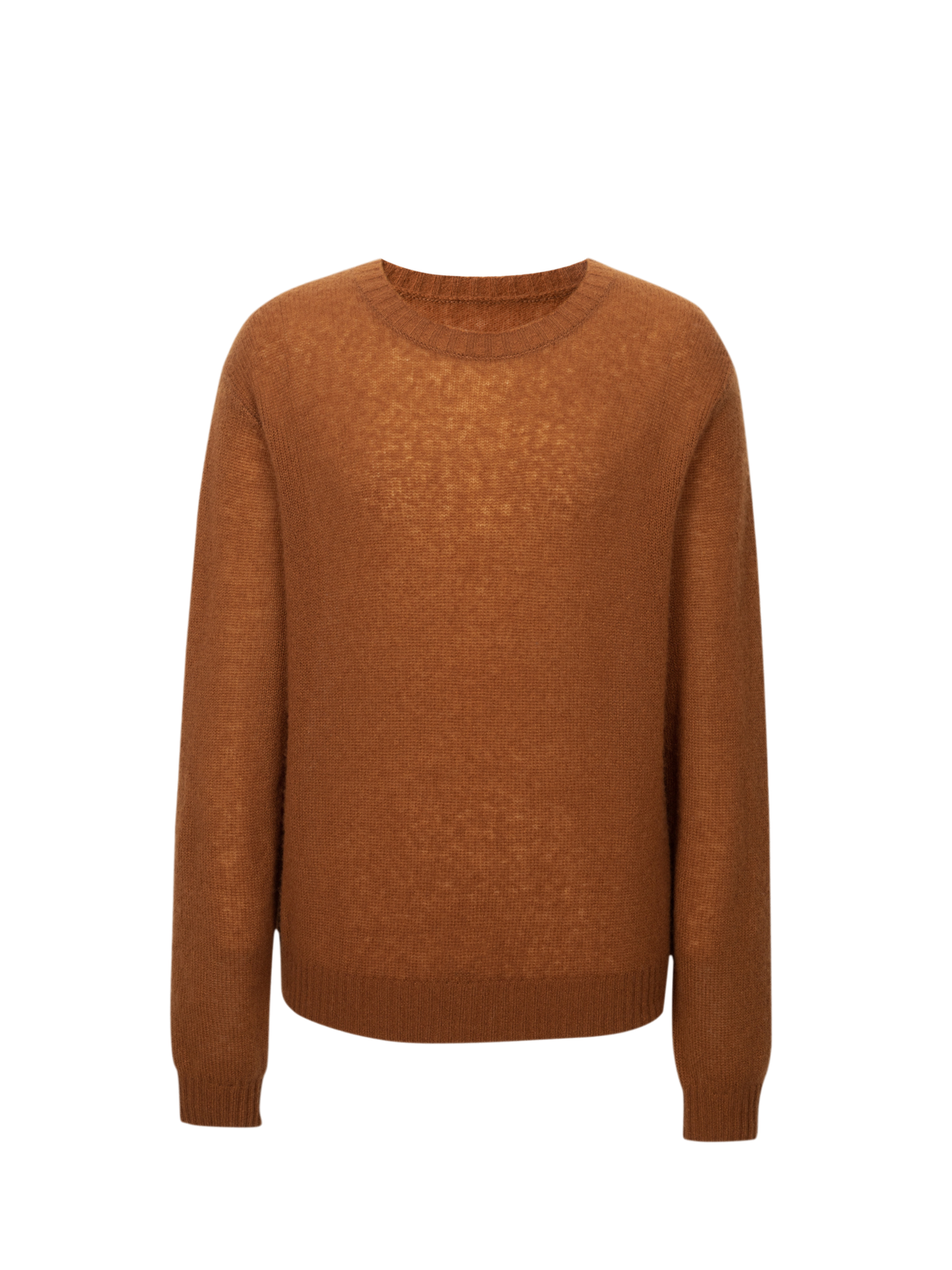 Lightweight Cashmere-Silk Crewneck Sweater
