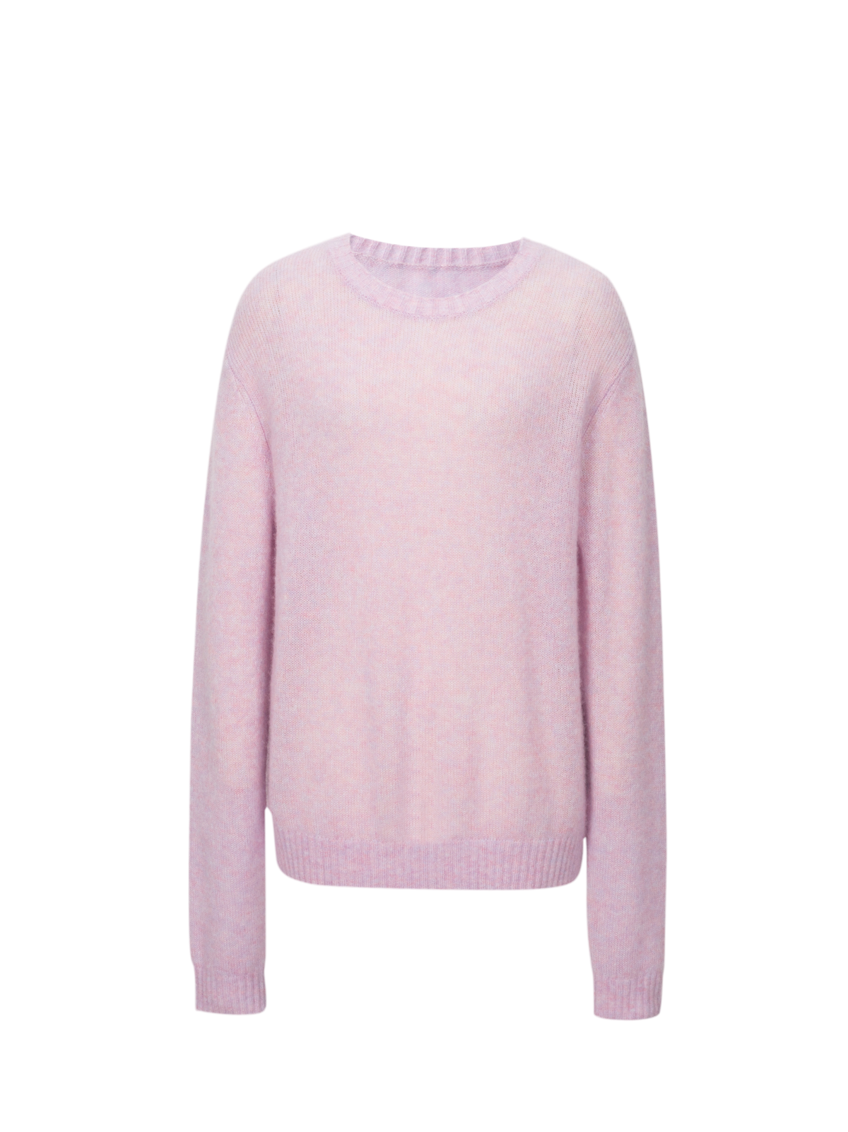 Lightweight Cashmere-Silk Crewneck Sweater