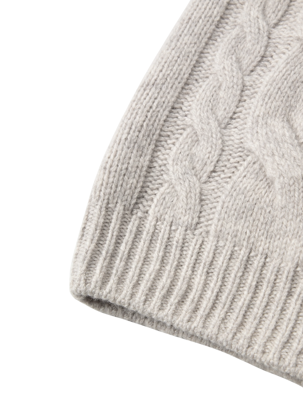 Pure Wool Cable Knit Cardigan