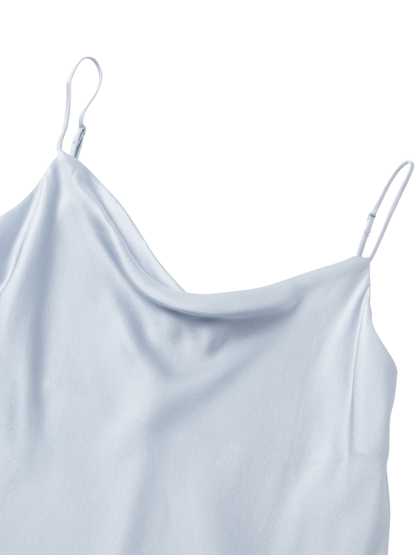 Silk Cowl-Neck Camisole