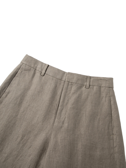 Load image 1 in gallery view. Relaxed Wide-Leg Linen Pants