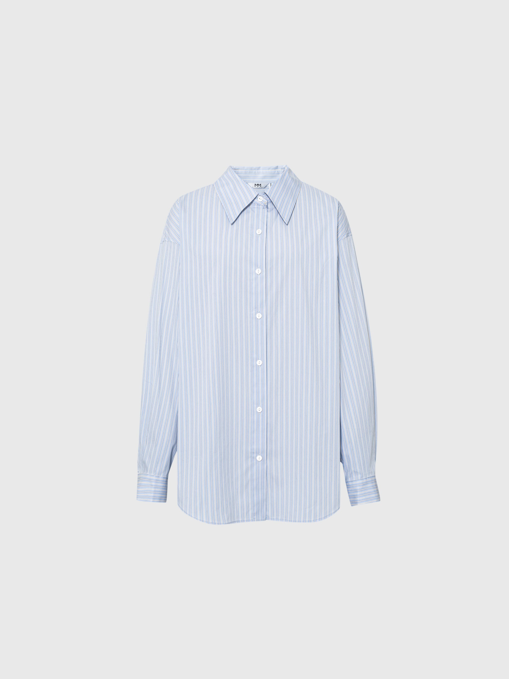 Striped Cotton-Blend Shirt