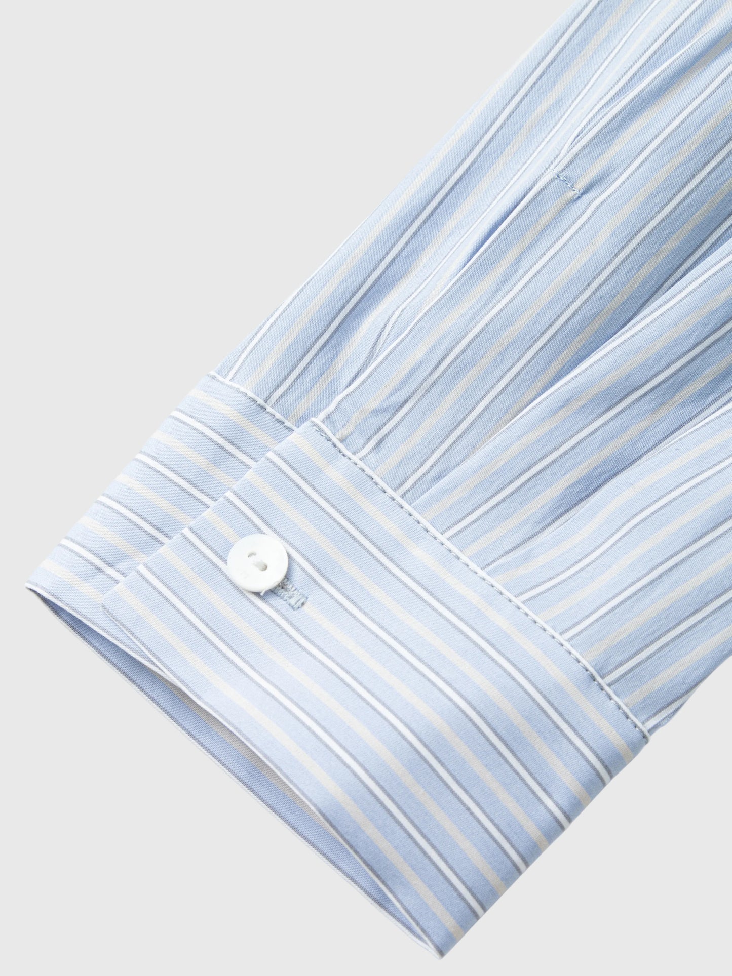 Striped Cotton-Blend Shirt