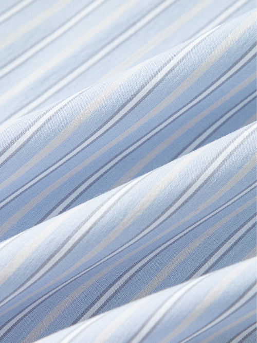 Load image 1 in gallery view. Striped Cotton-Blend Shirt