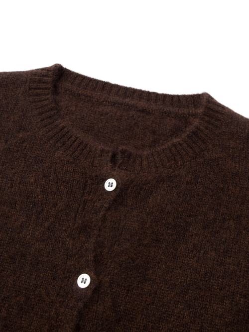 Load image 1 in gallery view. Silk-Cashmere Cardigan