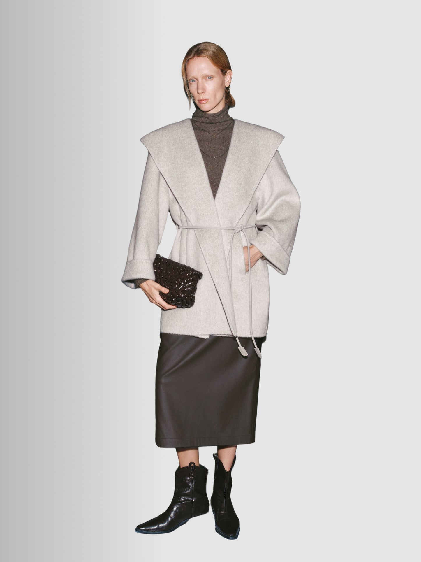 Elevated Alpaca-Wool Hooded Jacket