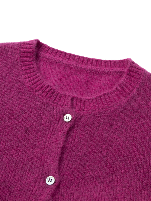 Load image 1 in gallery view. Silk-Cashmere Cardigan