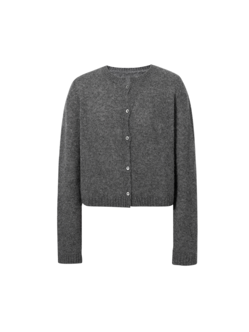 Load image 1 in gallery view. Silk-Cashmere Cardigan