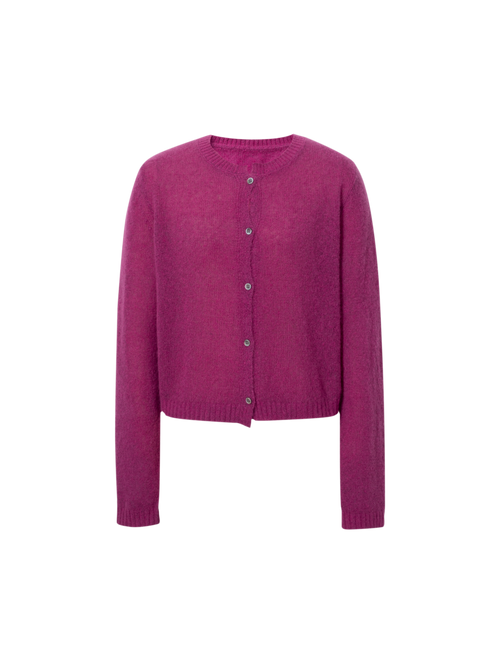 Load image 1 in gallery view. Silk-Cashmere Cardigan