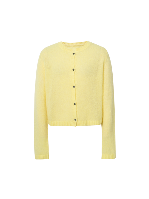 Load image 1 in gallery view. Silk-Cashmere Cardigan