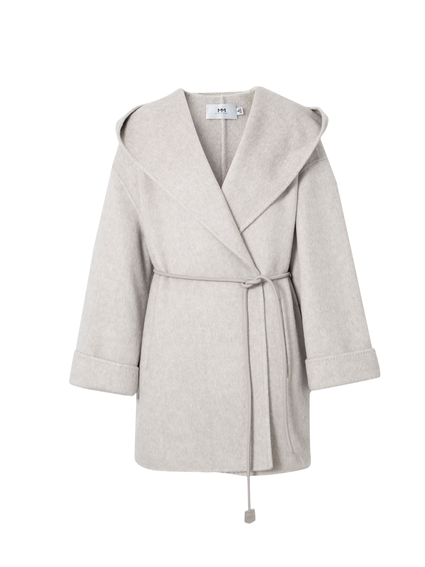 Elevated Alpaca-Wool Hooded Jacket