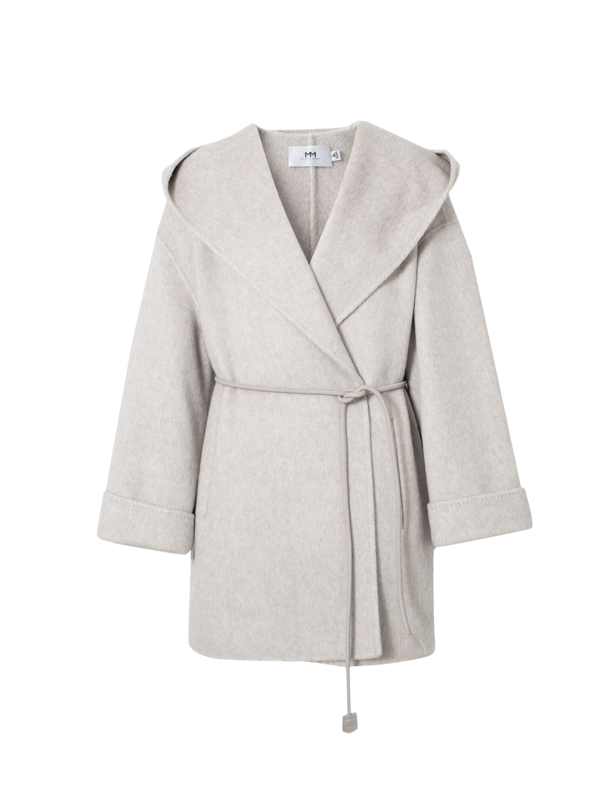 Elevated Alpaca-Wool Hooded Jacket