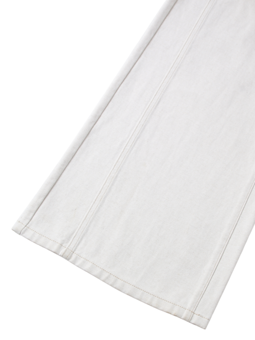 Load image 1 in gallery view. Cotton-Linen Wide Leg Trousers