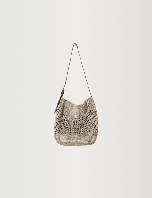Load image 1 in gallery view. MM Straw Weave Bag
