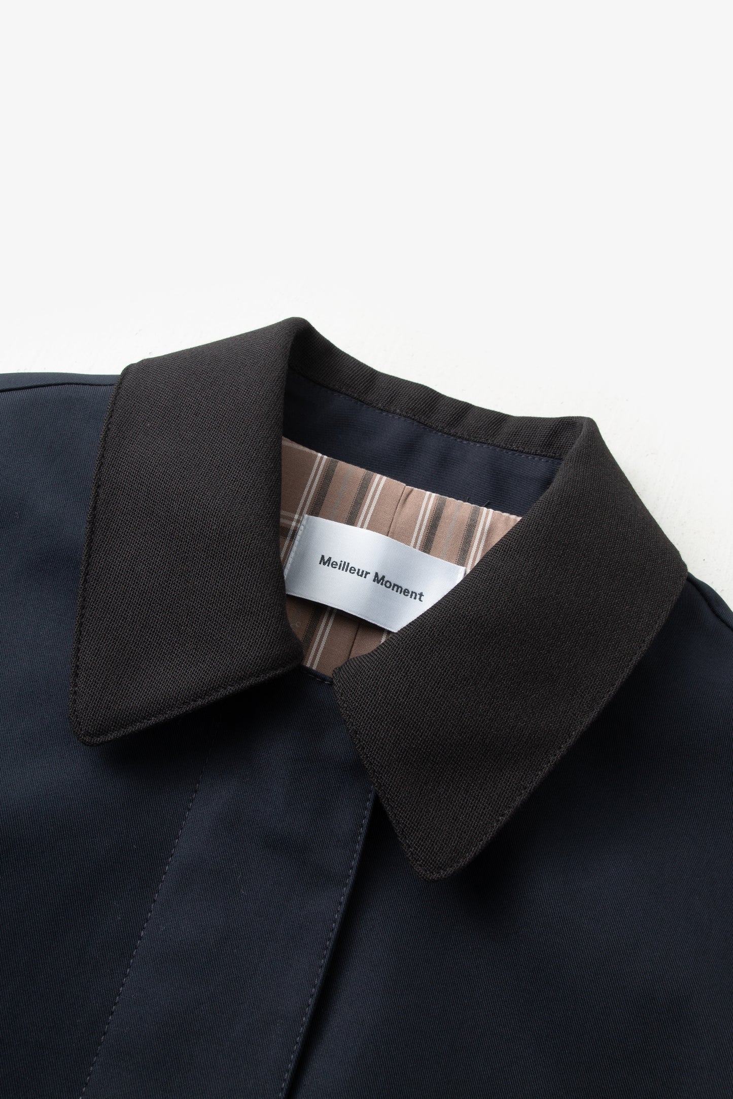 Cotton Drop-Shoulder Lapel Jacket
