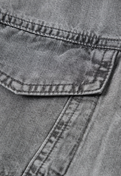 Load image 1 in gallery view. 100% Lyocell Denim Sleeveless Top