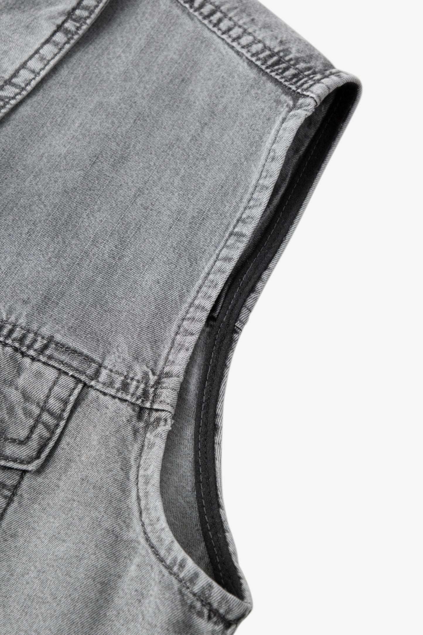 100% Lyocell Denim Sleeveless Top