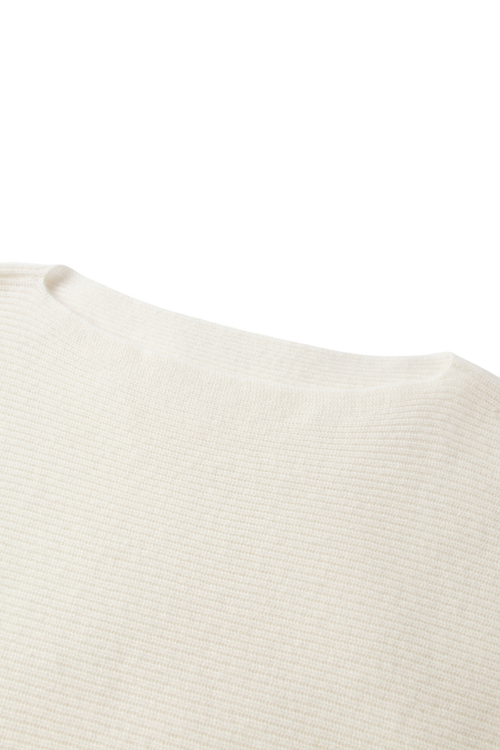 Load image 1 in gallery view. Lightweight Cashmere Boat-Neck Sweater