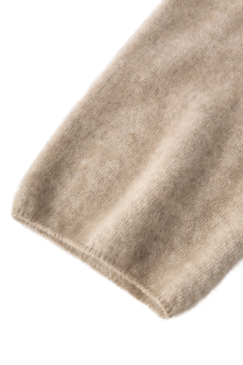 Load image 1 in gallery view. Soft Brushed Cashmere Crewneck Sweater
