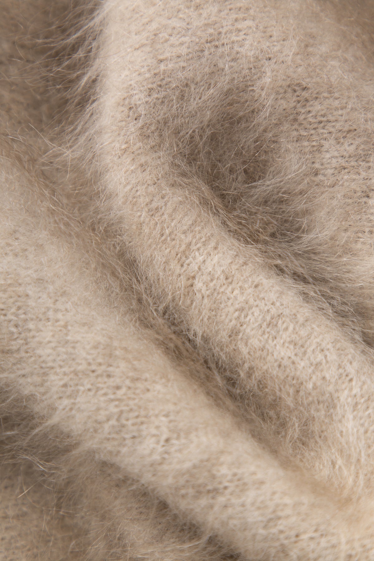 Soft Brushed Cashmere Crewneck Sweater