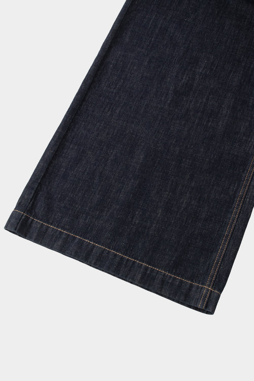 Load image 1 in gallery view. Wide-Leg Cotton Jeans