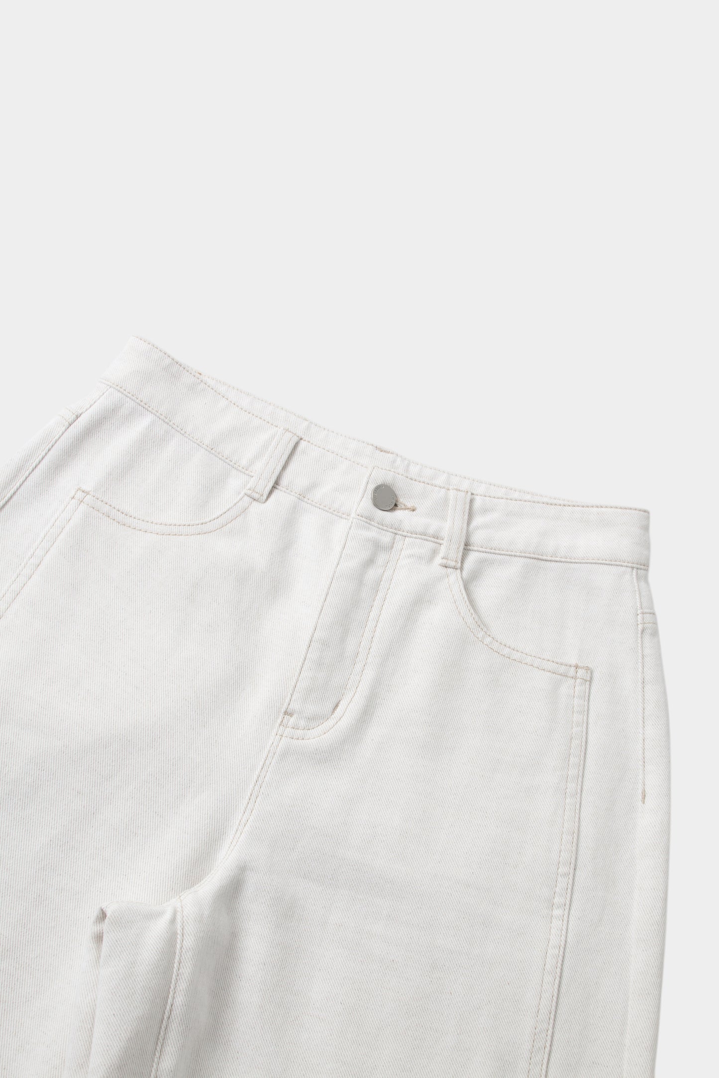 Cotton-Linen Wide Leg Trousers