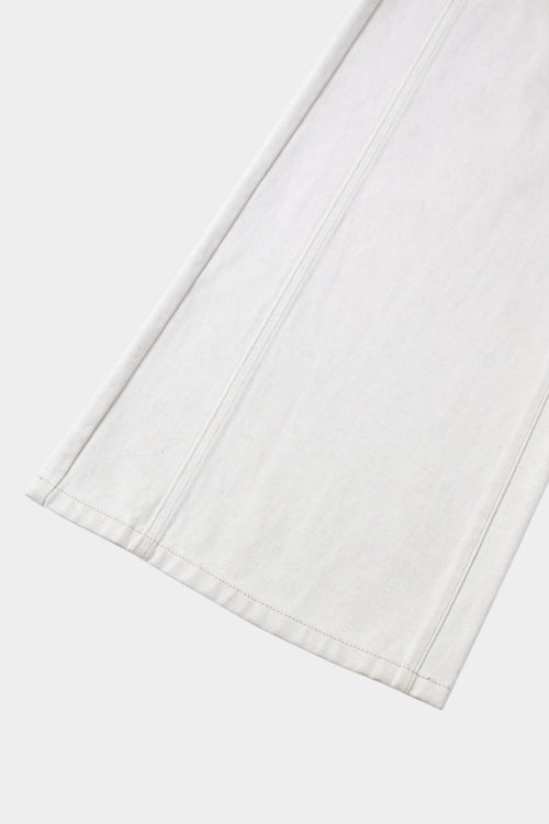 Load image 1 in gallery view. Cotton-Linen Wide Leg Trousers