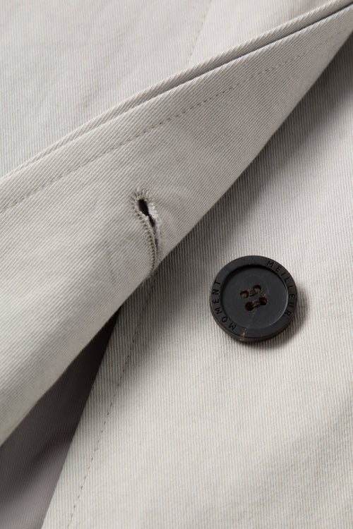 Load image 1 in gallery view. Cotton-Nylon Stand Collar Coat