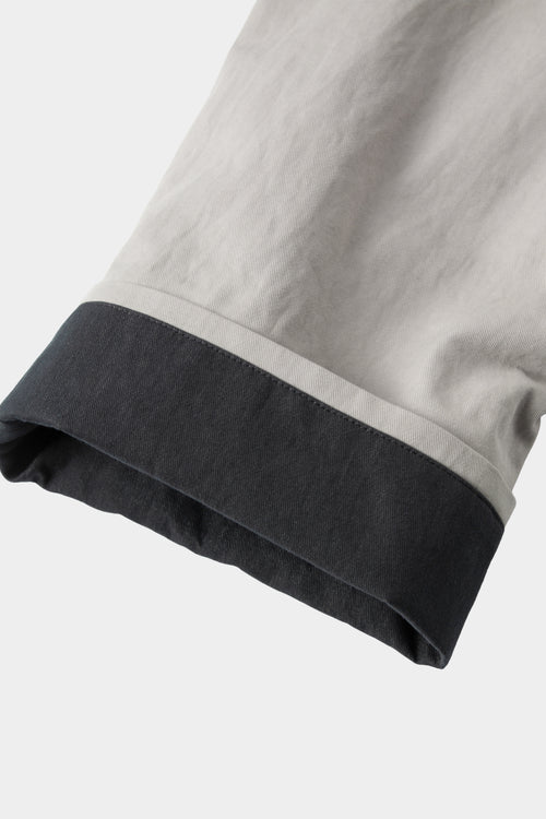 Load image 1 in gallery view. Cotton-Nylon Stand Collar Coat