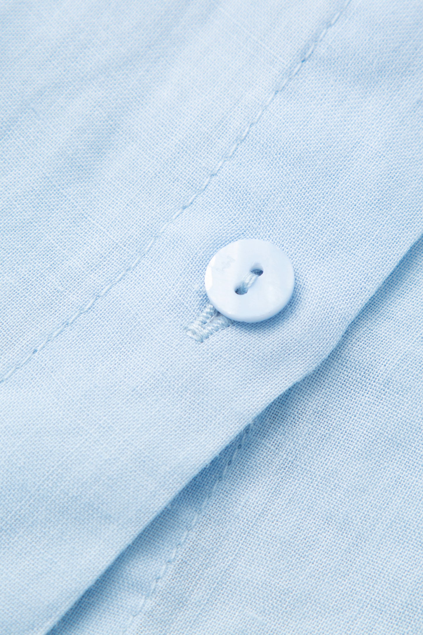 White Ramie Long-Sleeve Shirt
