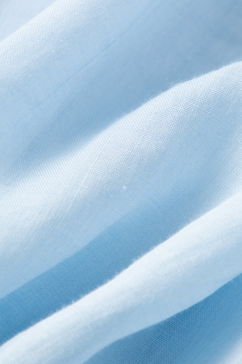 Load image 1 in gallery view. White Ramie Long-Sleeve Shirt
