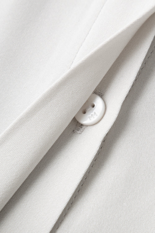Load image 1 in gallery view. Relaxed-Fit Structured Shoulder Lapel Three-Quarter Sleeve Shirt