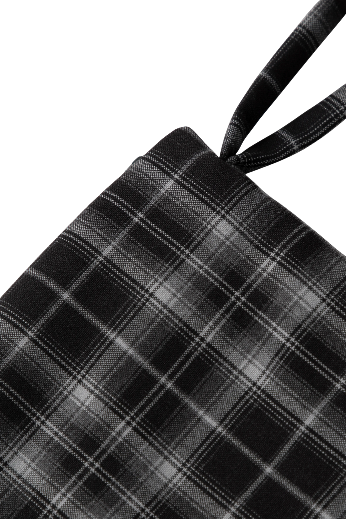 Plaid Wristlet Clutch